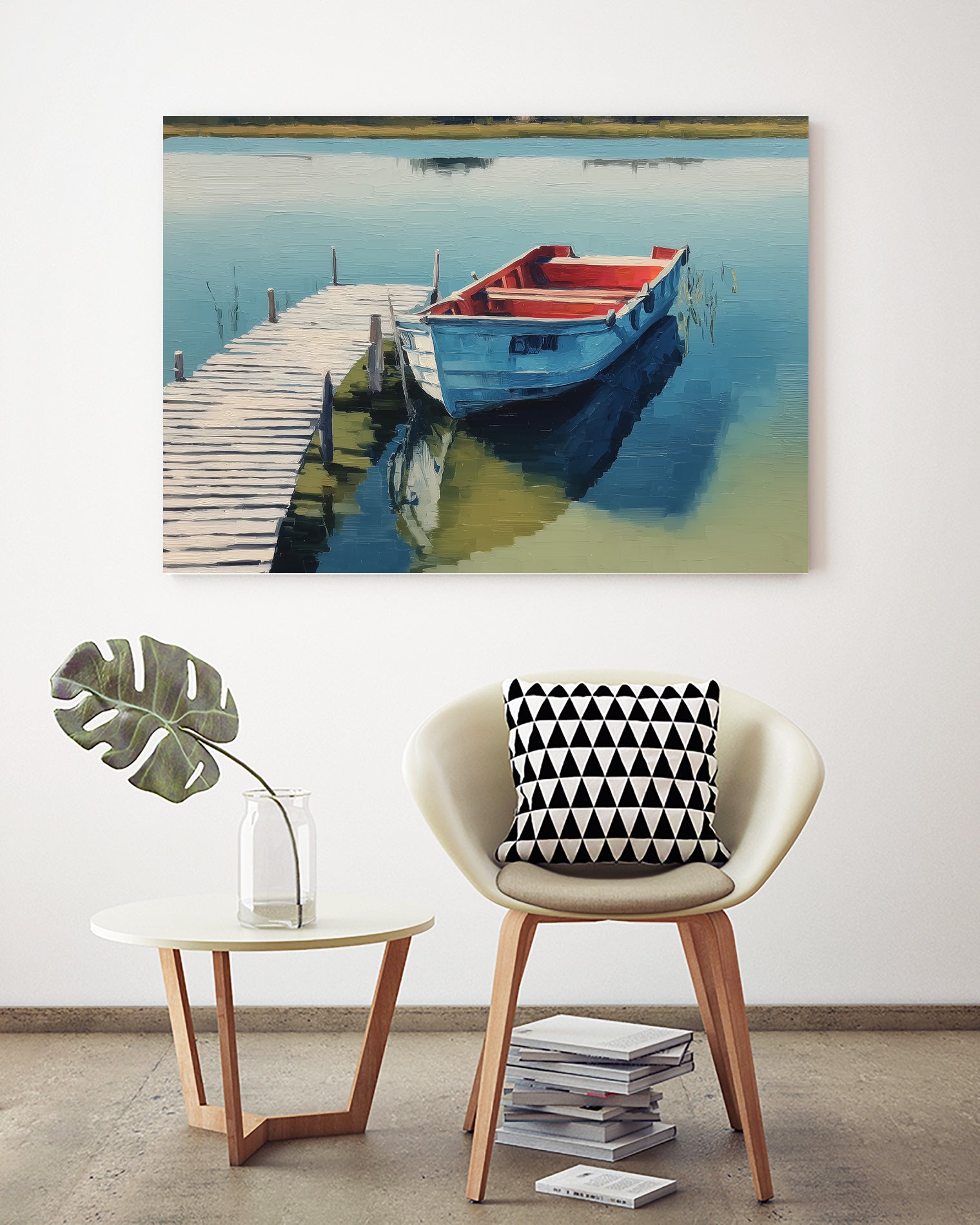 Mooring Place I by Paula Freeman on GIANT ART - transportation travel nautical/aeronautical