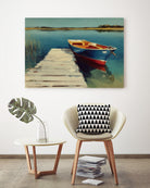 Mooring Place II by Paula Freeman on GIANT ART - transportation travel nautical/aeronautical