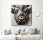 Western Plains Portrait I by Walker Noble on GIANT ART - animals nature horses