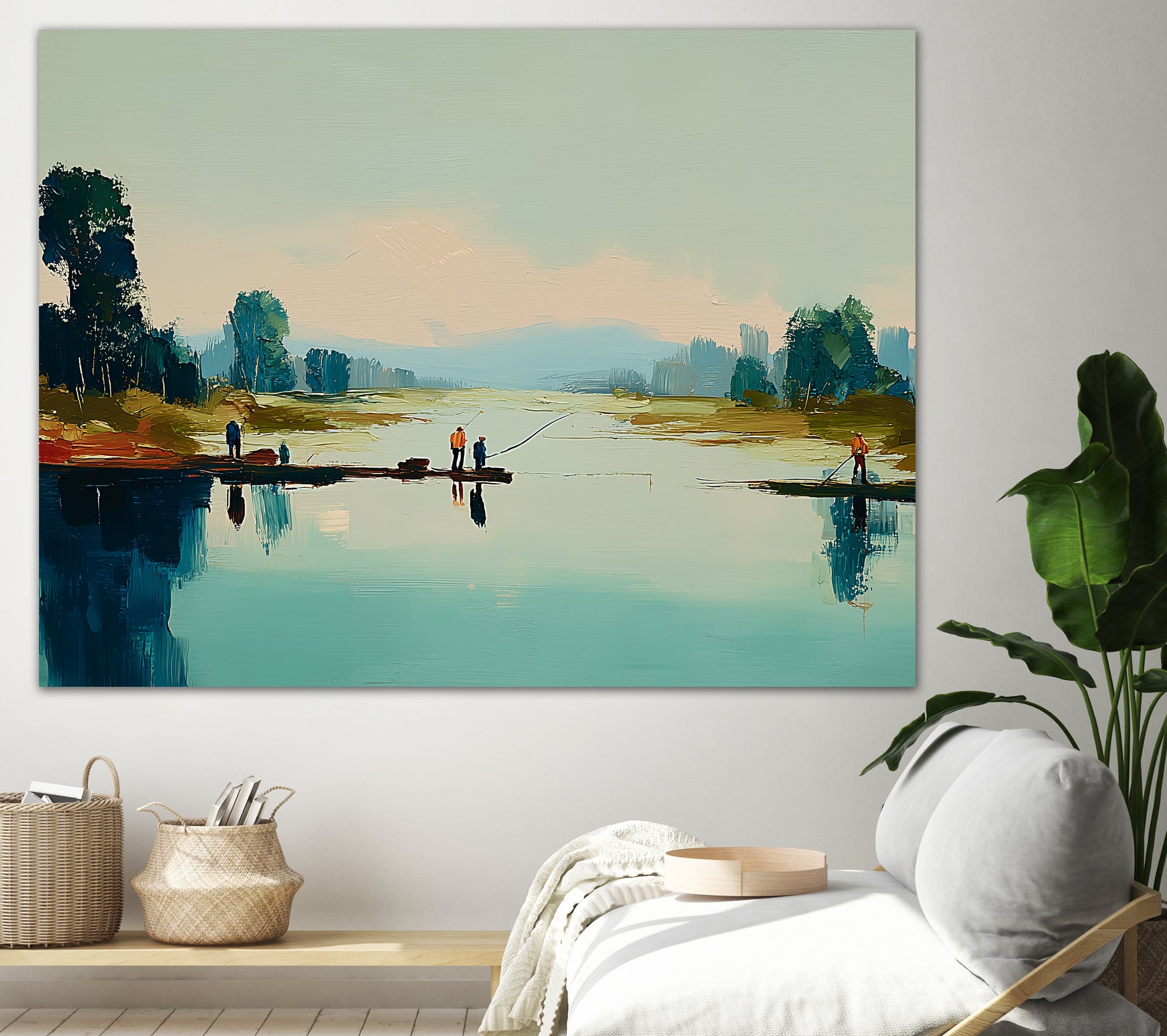 Clear Cast II by Paula Freeman on GIANT ART - sports fishing