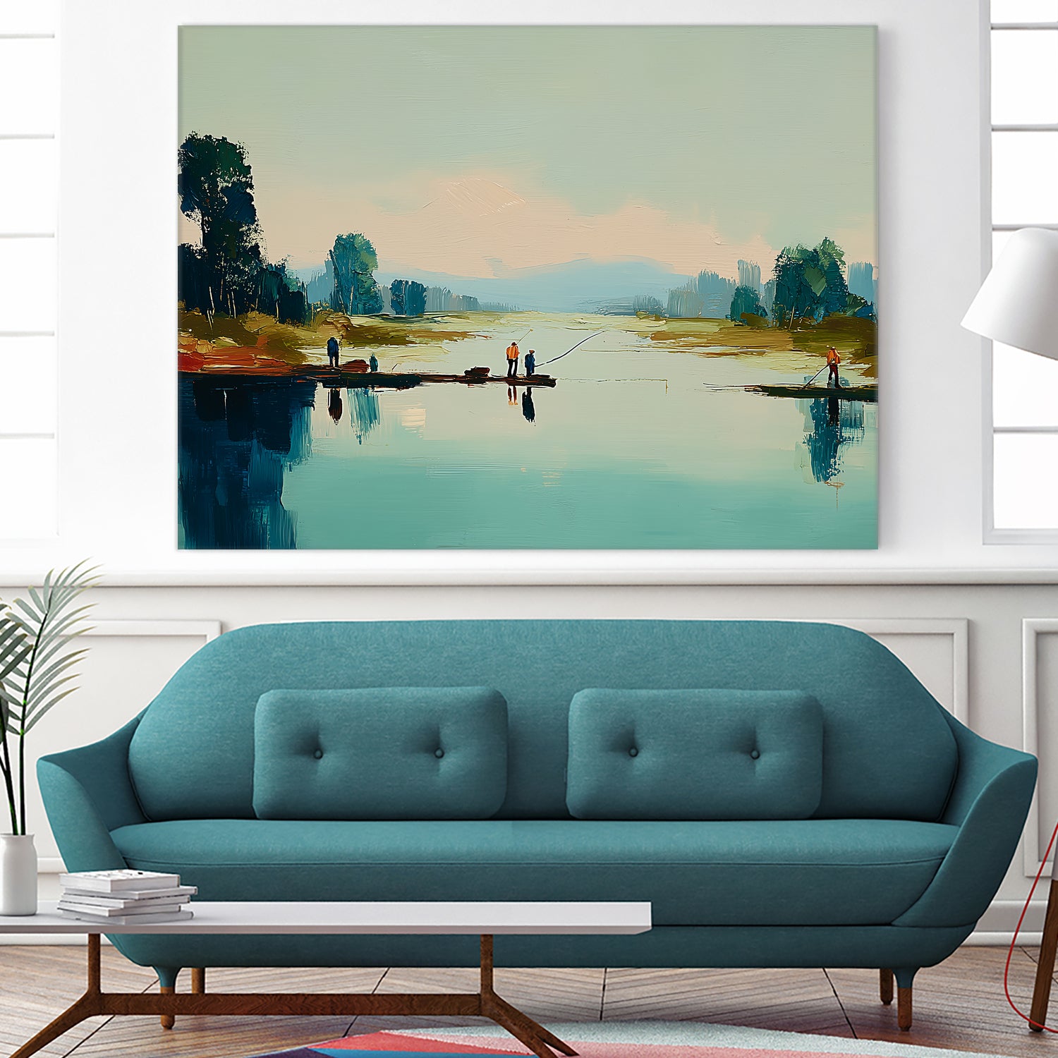 Clear Cast II by Paula Freeman on GIANT ART - sports fishing