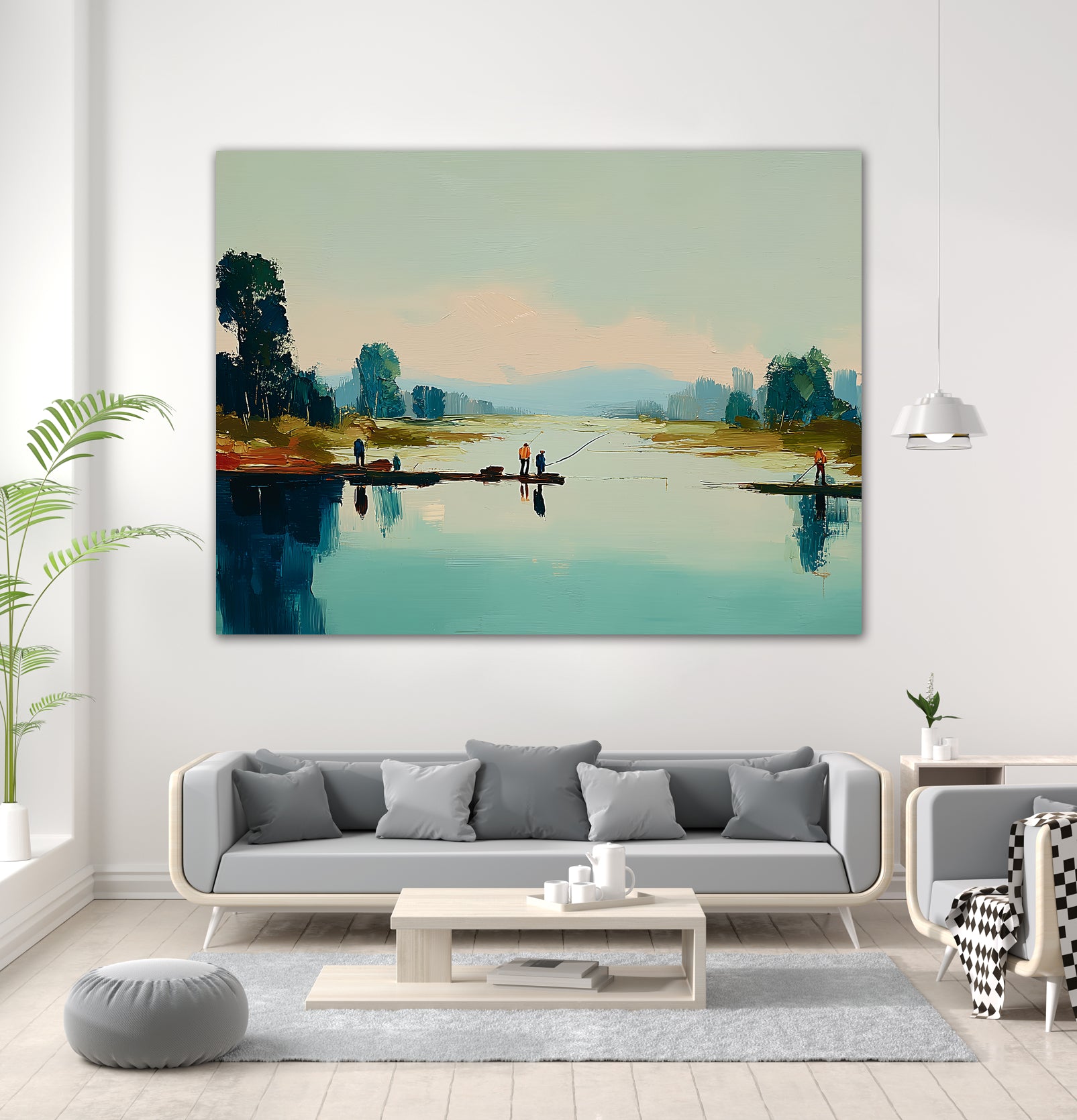 Clear Cast II by Paula Freeman on GIANT ART - sports fishing