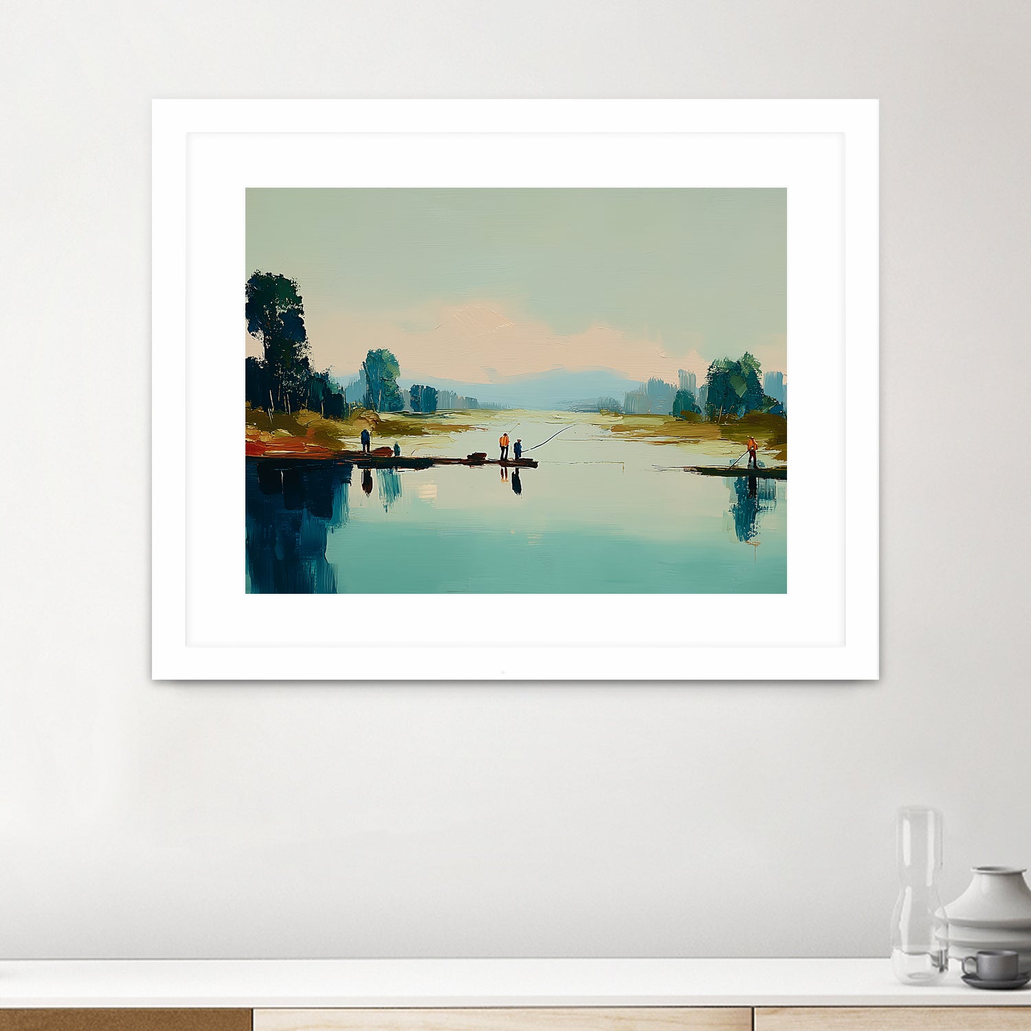 Clear Cast II by Paula Freeman on GIANT ART - sports fishing