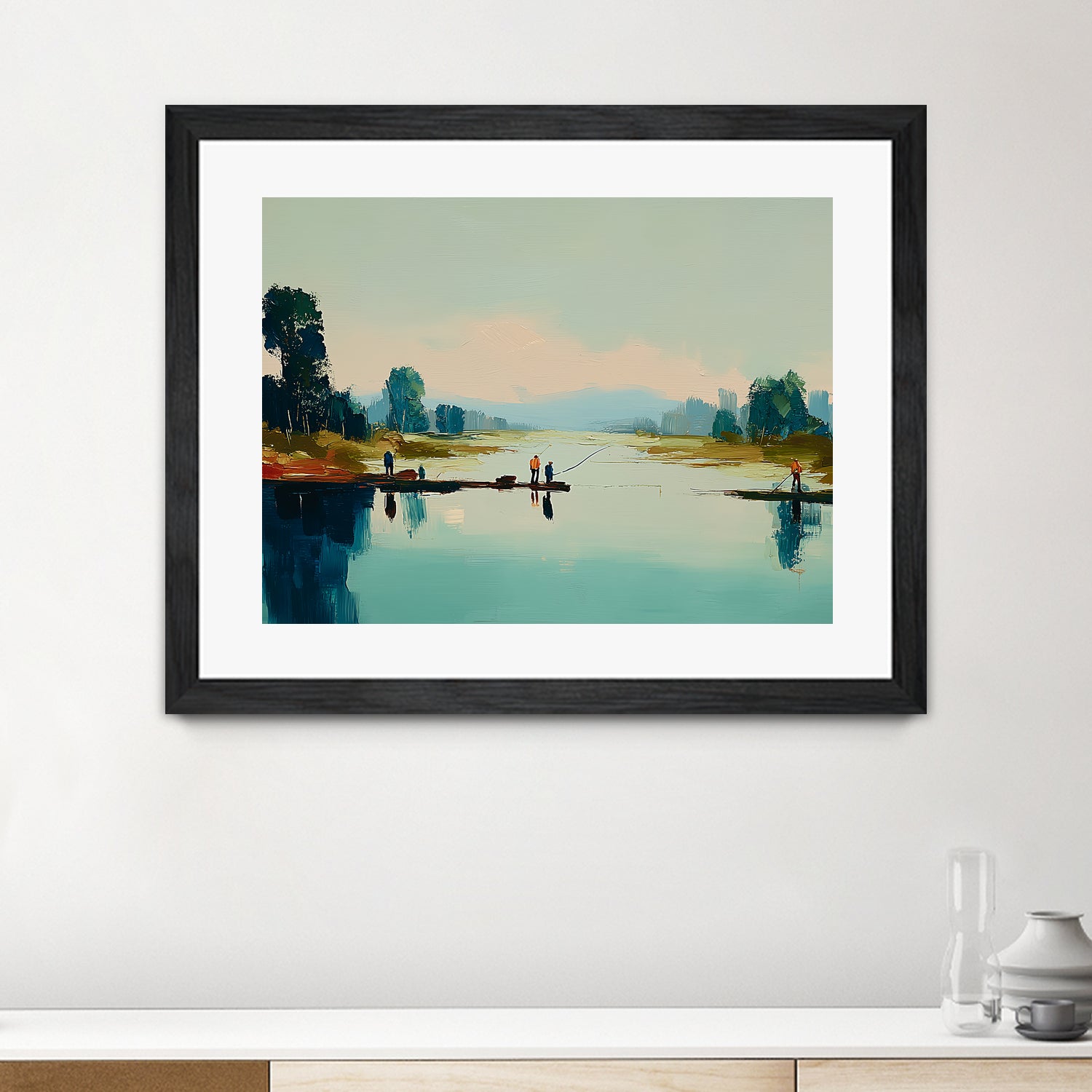 Clear Cast II by Paula Freeman on GIANT ART - sports fishing