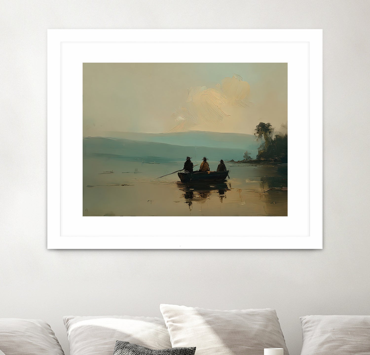 Twilight Catch II by Paula Freeman on GIANT ART - sports fishing