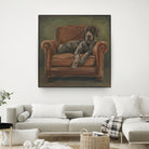 Hunting Lounge I by Ethan Harper on GIANT ART - animals nature pets
