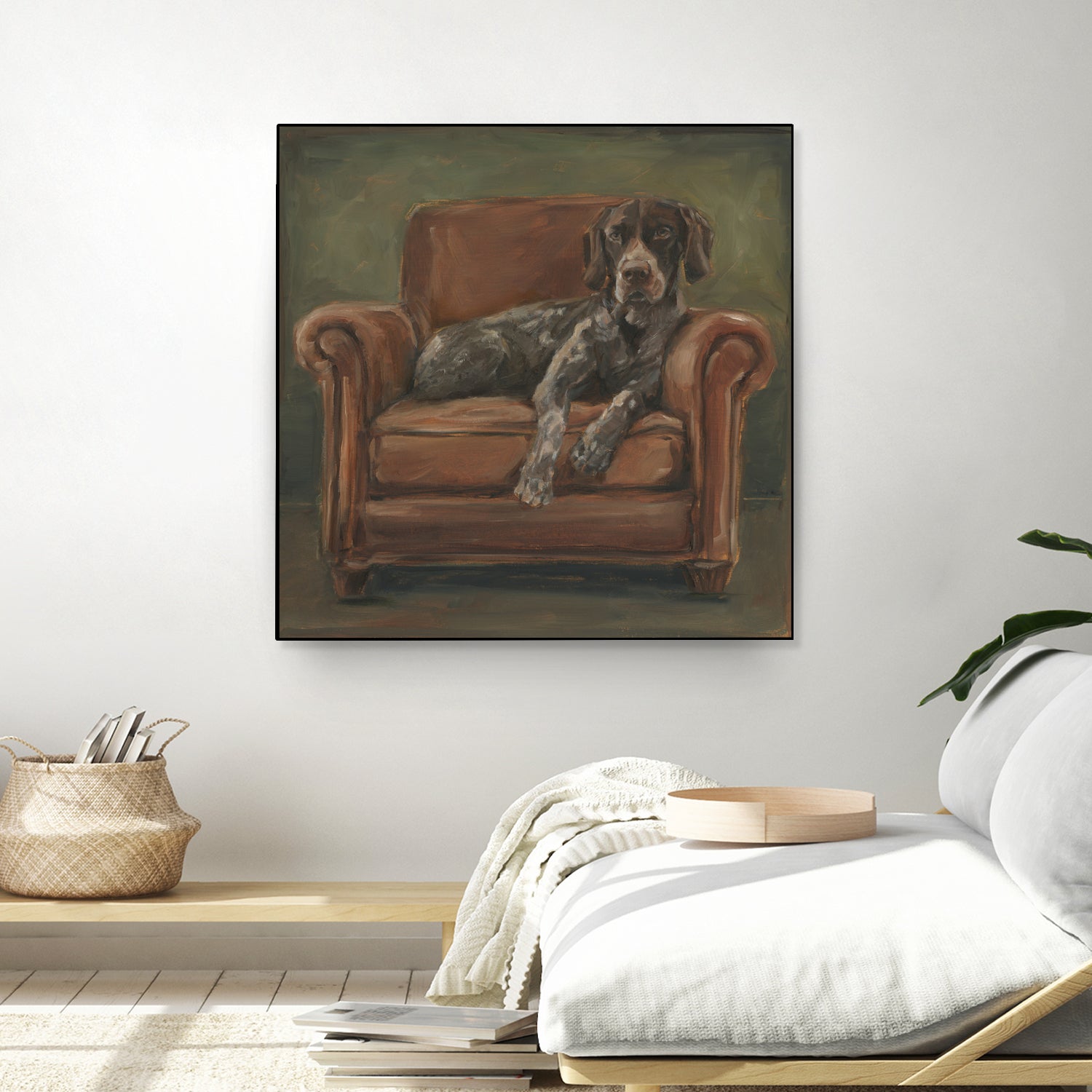 Hunting Lounge I by Ethan Harper on GIANT ART - animals nature pets