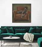 Hunting Lounge I by Ethan Harper on GIANT ART - animals nature pets