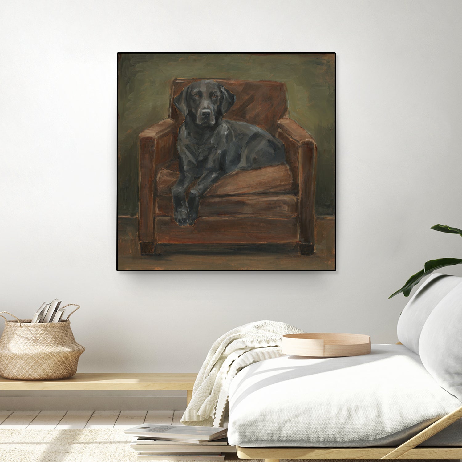 Hunting Lounge II by Ethan Harper on GIANT ART - animals nature pets