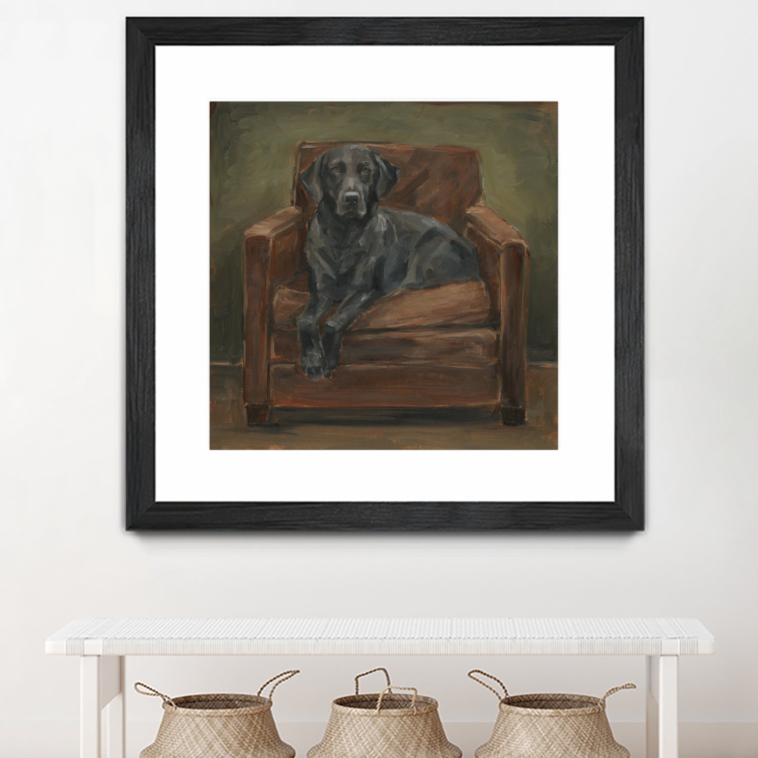 Hunting Lounge II by Ethan Harper on GIANT ART - animals nature pets