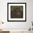 Hunting Lounge II by Ethan Harper on GIANT ART - animals nature pets