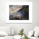 Cliff View by Sheila Finch on GIANT ART - landscapes seascapes seascapes