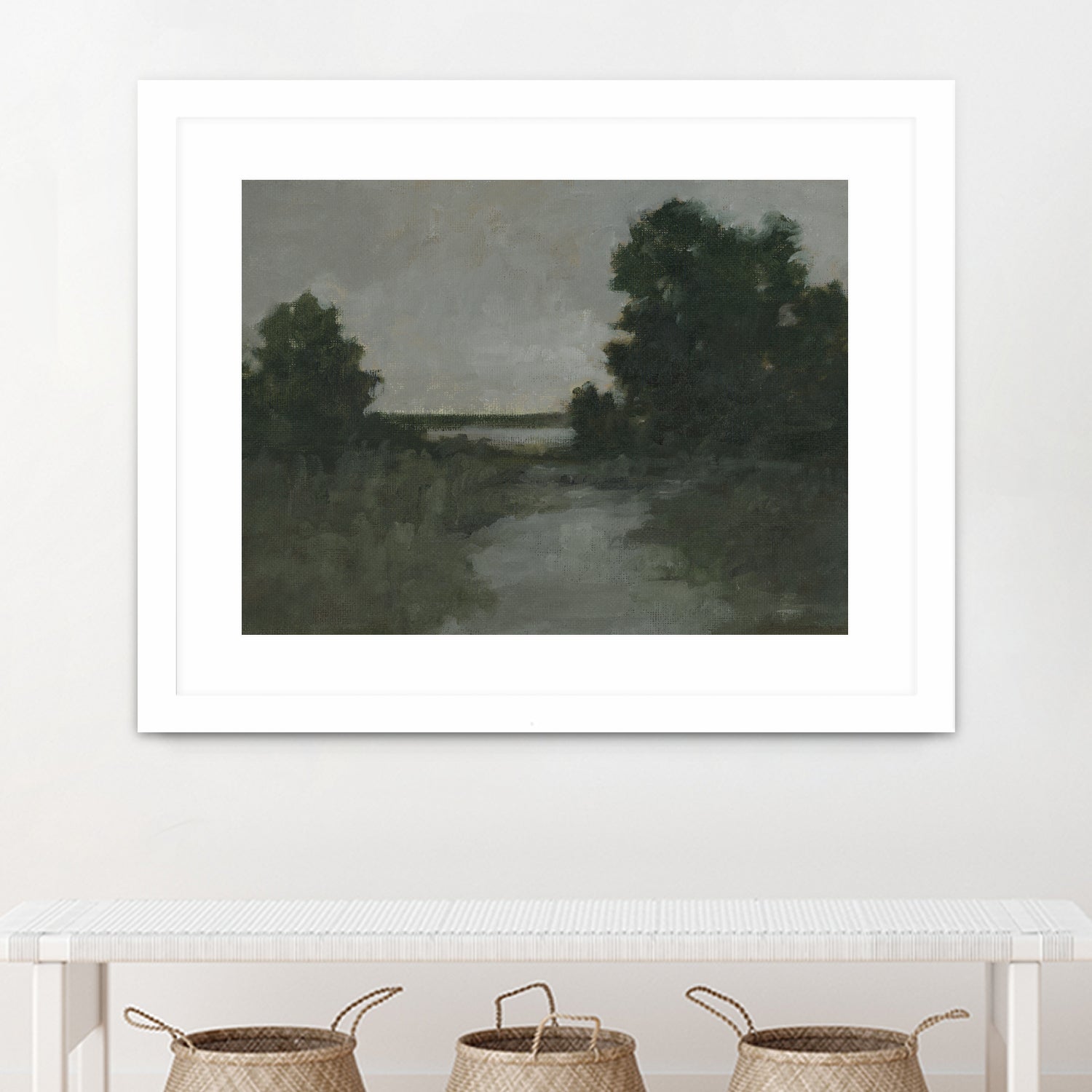 Moody Marsh II by Ethan Harper on GIANT ART - landscapes seascapes countryside