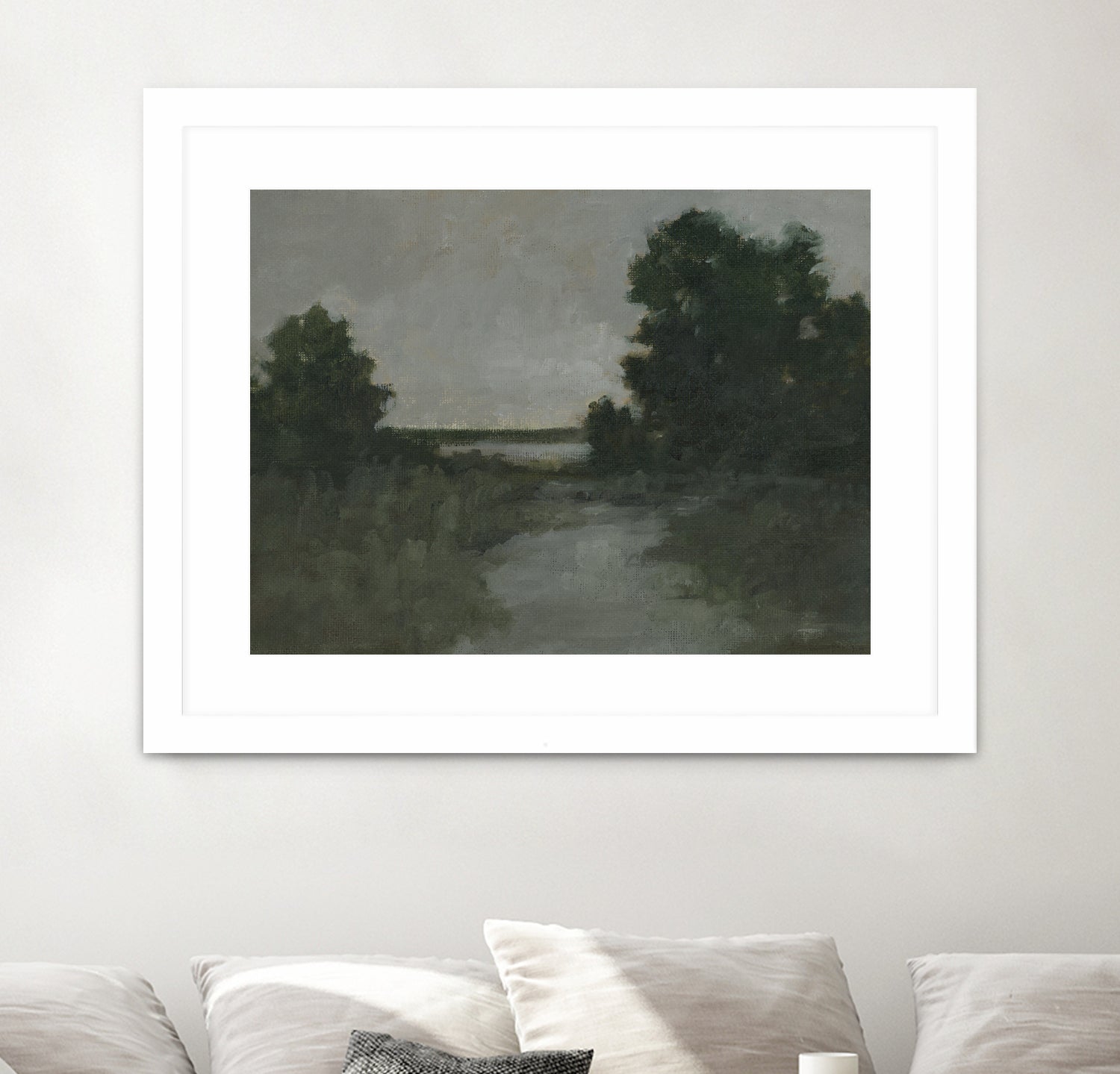 Moody Marsh II by Ethan Harper on GIANT ART - landscapes seascapes countryside