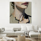 Golden Poise II by Paula Freeman on GIANT ART - figurative fashion womens