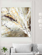 Brocart by Kathleen Cloutier on GIANT ART - white abstract