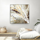 Brocart by Kathleen Cloutier on GIANT ART - white abstract