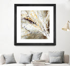 Brocart by Kathleen Cloutier on GIANT ART - white abstract