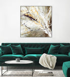 Brocart by Kathleen Cloutier on GIANT ART - white abstract