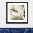 Brocart by Kathleen Cloutier on GIANT ART - white abstract