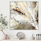 Brocart by Kathleen Cloutier on GIANT ART - white abstract