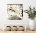 Brocart by Kathleen Cloutier on GIANT ART - white abstract