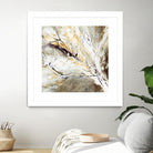 Brocart by Kathleen Cloutier on GIANT ART - white abstract