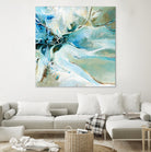 Écume by Kathleen Cloutier on GIANT ART - green abstract