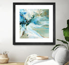 Écume by Kathleen Cloutier on GIANT ART - green abstract