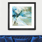 Écume by Kathleen Cloutier on GIANT ART - green abstract