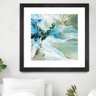 Écume by Kathleen Cloutier on GIANT ART - green abstract