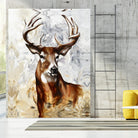 Majesté by Marie Andrée Leblond on GIANT ART - grey animals