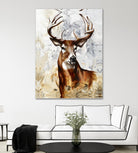 Majesté by Marie Andrée Leblond on GIANT ART - grey animals