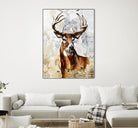 Majesté by Marie Andrée Leblond on GIANT ART - grey animals