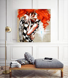 Flame by Marie Andrée Leblond on GIANT ART - orange men and women artistes du québec