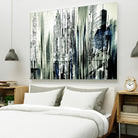 Abstract City Perspective II by Jean-François Dupuis on GIANT ART - white city scene