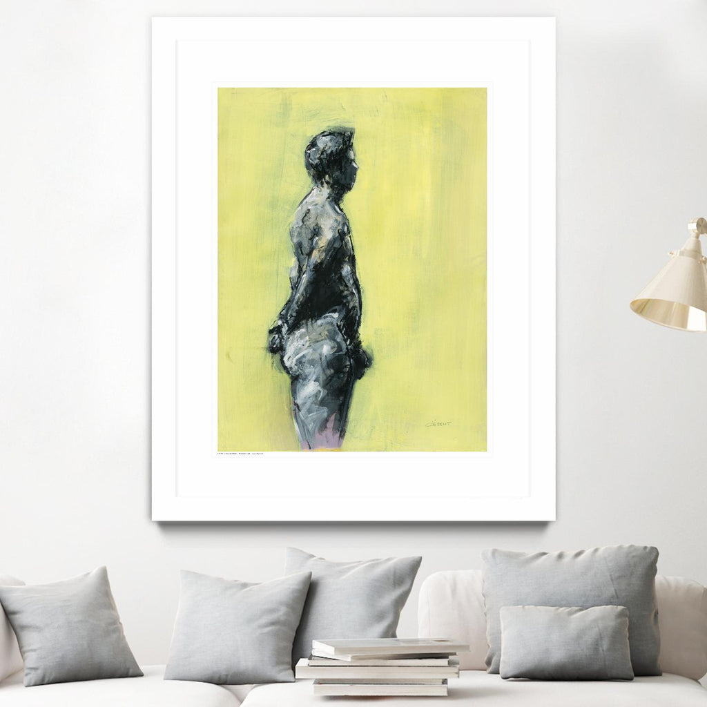 Rizas by Jacques Clement on GIANT ART - grey nude