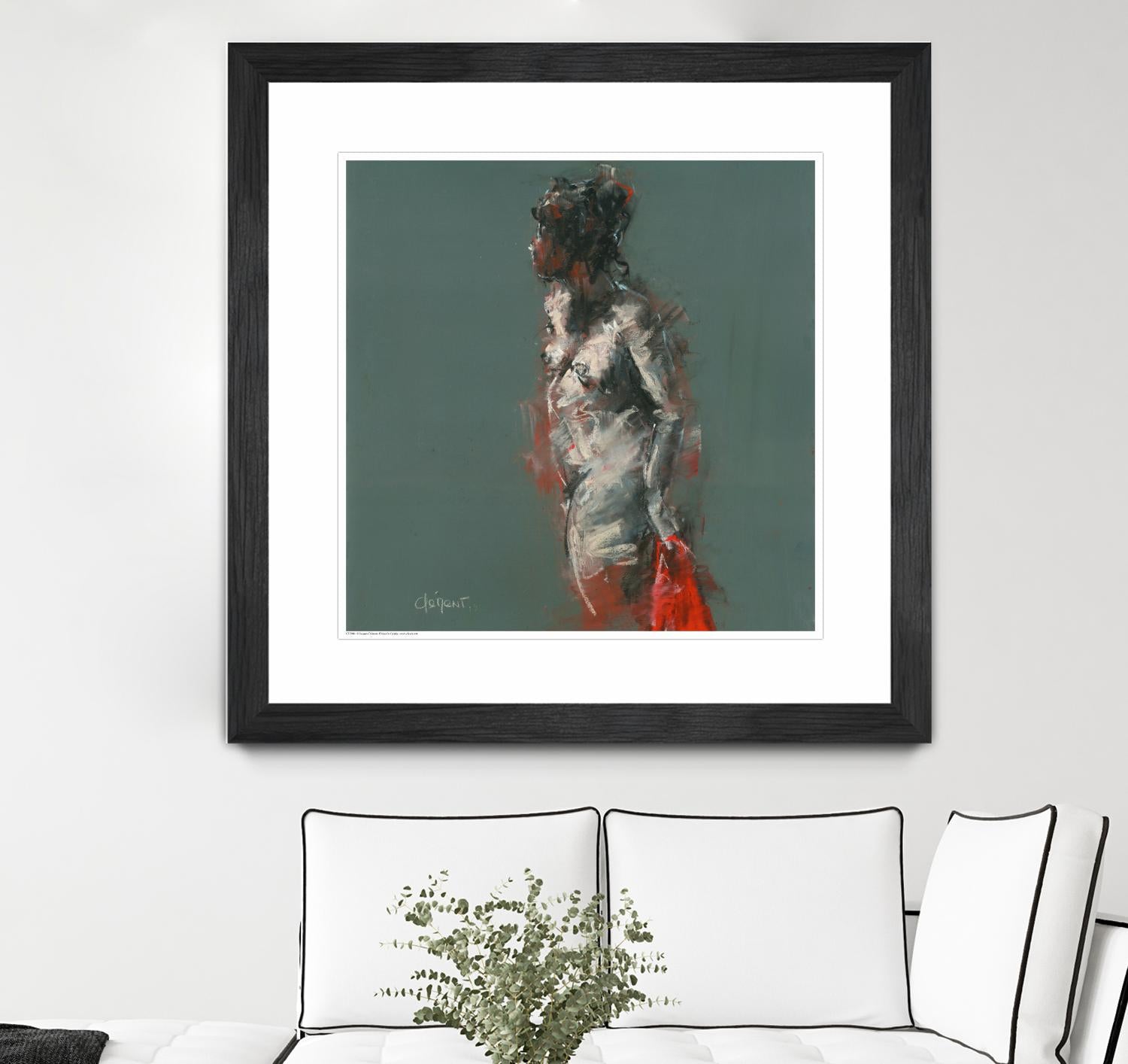 Adale by Jacques Clement on GIANT ART - red nude