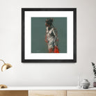 Adale by Jacques Clement on GIANT ART - red nude