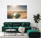 Soft Sunset by Daniel Stanford on GIANT ART - beige landscape sand
