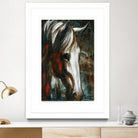 Little White Angel by Marie Andrée Leblond on GIANT ART - red animals