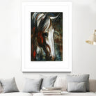 Little White Angel by Marie Andrée Leblond on GIANT ART - red animals