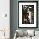 Little White Angel by Marie Andrée Leblond on GIANT ART - red animals