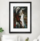 Little White Angel by Marie Andrée Leblond on GIANT ART - red animals