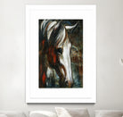 Little White Angel by Marie Andrée Leblond on GIANT ART - red animals