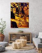 Body Temple Gold by Daniel Stanford on GIANT ART - black photo art