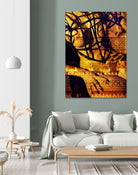 Body Temple Gold by Daniel Stanford on GIANT ART - black photo art