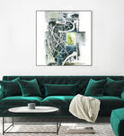 Sans titre by Sylvie Cloutier on GIANT ART - green abstract