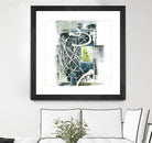 Sans titre by Sylvie Cloutier on GIANT ART - green abstract