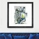 Sans titre by Sylvie Cloutier on GIANT ART - green abstract